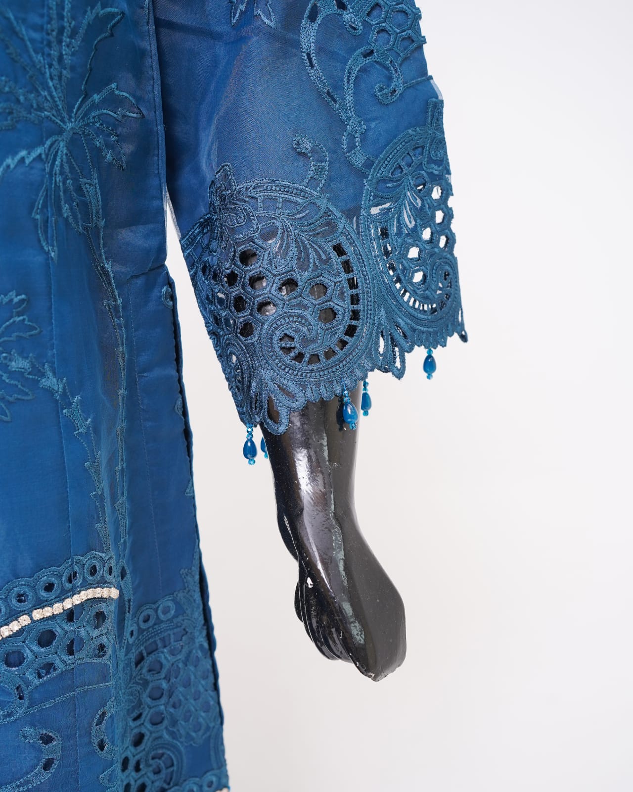 Organza Kamiz Bamber Dupta Russian Grip Silk Trouser