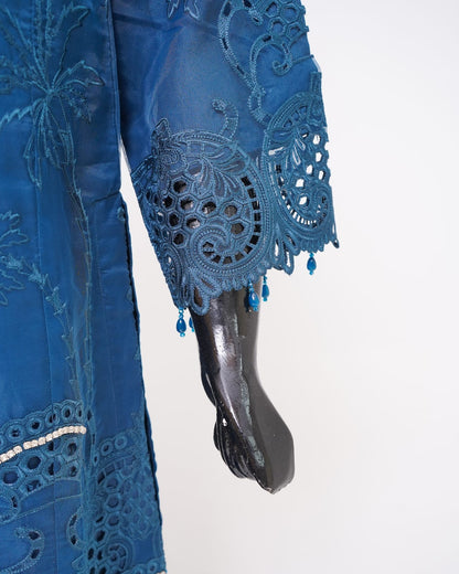 Organza Kamiz Bamber Dupta Russian Grip Silk Trouser