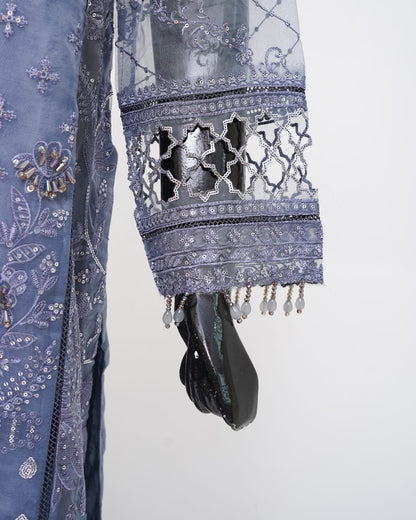 Organza kamiz bamber Dupta SIlk Slub Trouser